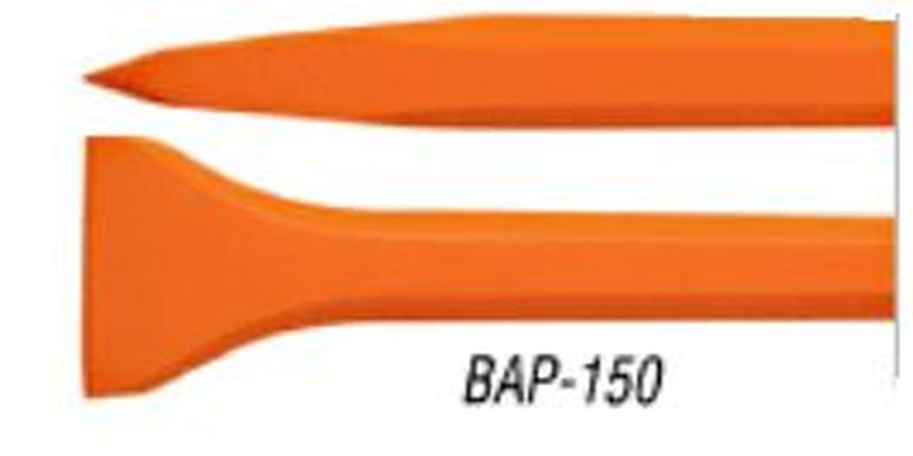 Barreta de punta de 7/8' x 125 cm, escoplo 60 mm, Truper BAP-125, 10753