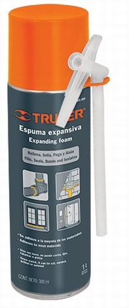 Espuma expansiva de 300 ml, Truper ESEX-300, 10919