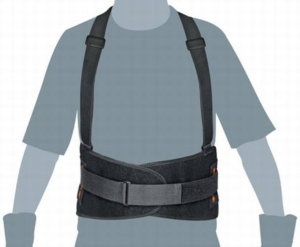 Faja lumbar con tercer cinturón, talla CH, Truper FAJA-SX, 10955
