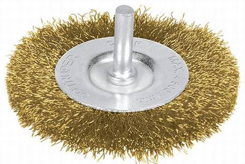 Carda circular 3' alambre fino para taladro, Truper CA-3F, 11575