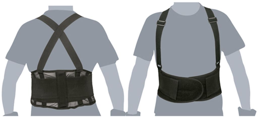 Faja lumbar de malla transpirable, talla CH, Truper FAJA-SV, 11964