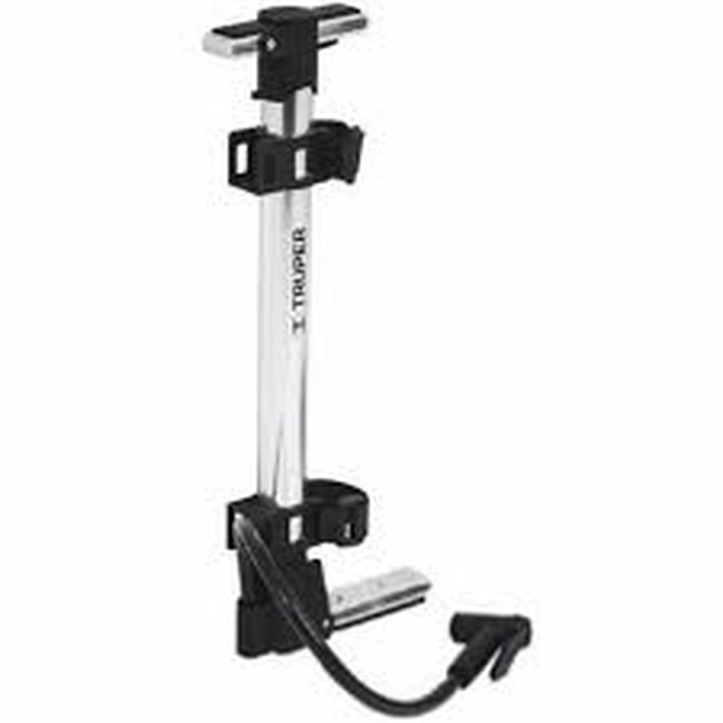 Mini bomba manual para bicicleta, abatible, 75 PSI, Truper BOM-MI-X, 11997