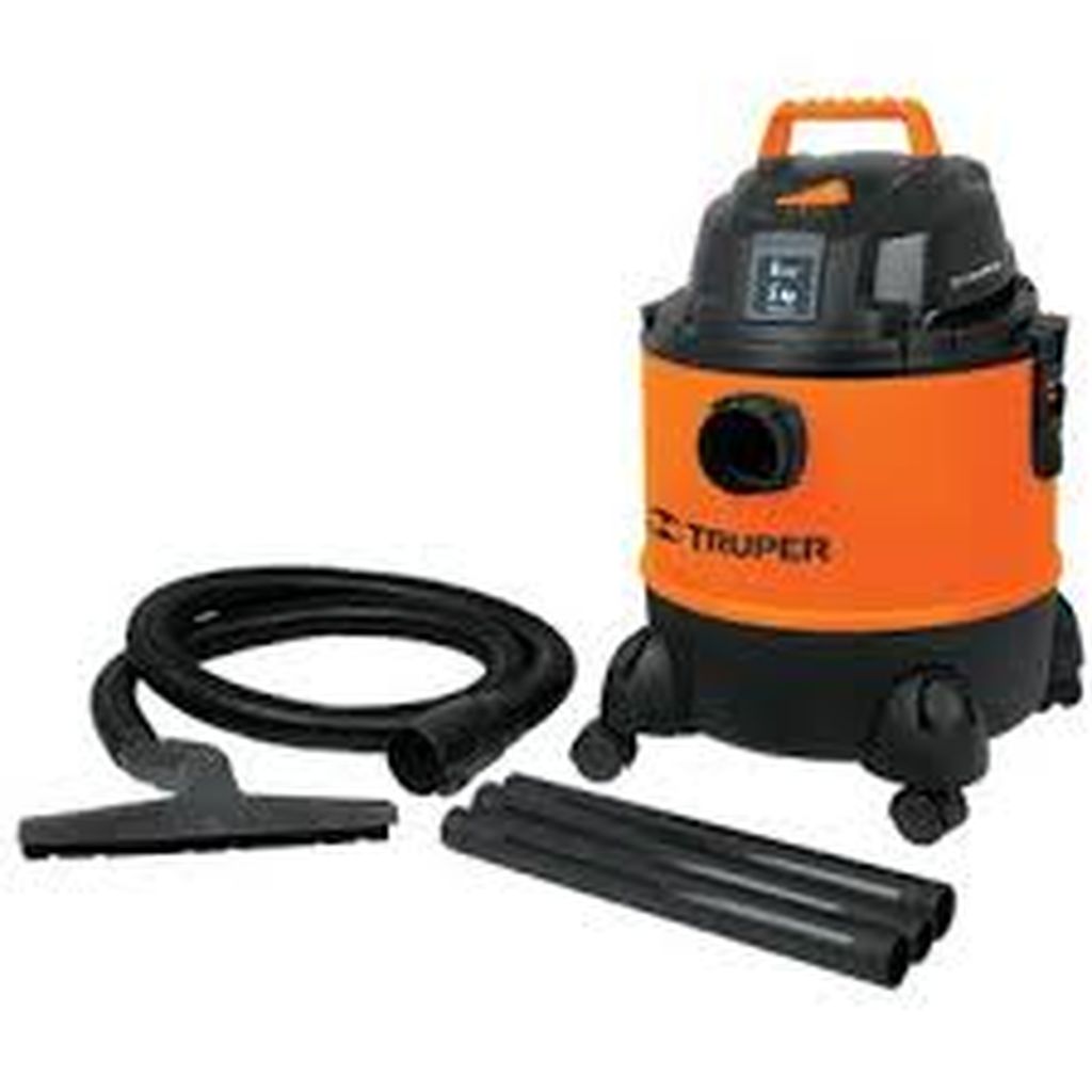 Aspiradora de sólidos y líquidos de 6 gal, plástica, Truper ASP-06, 12092