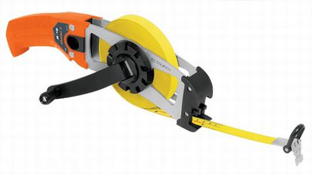 Cinta larga 30 m metálica, tipo cruceta, Truper CRUCE-30, 12648