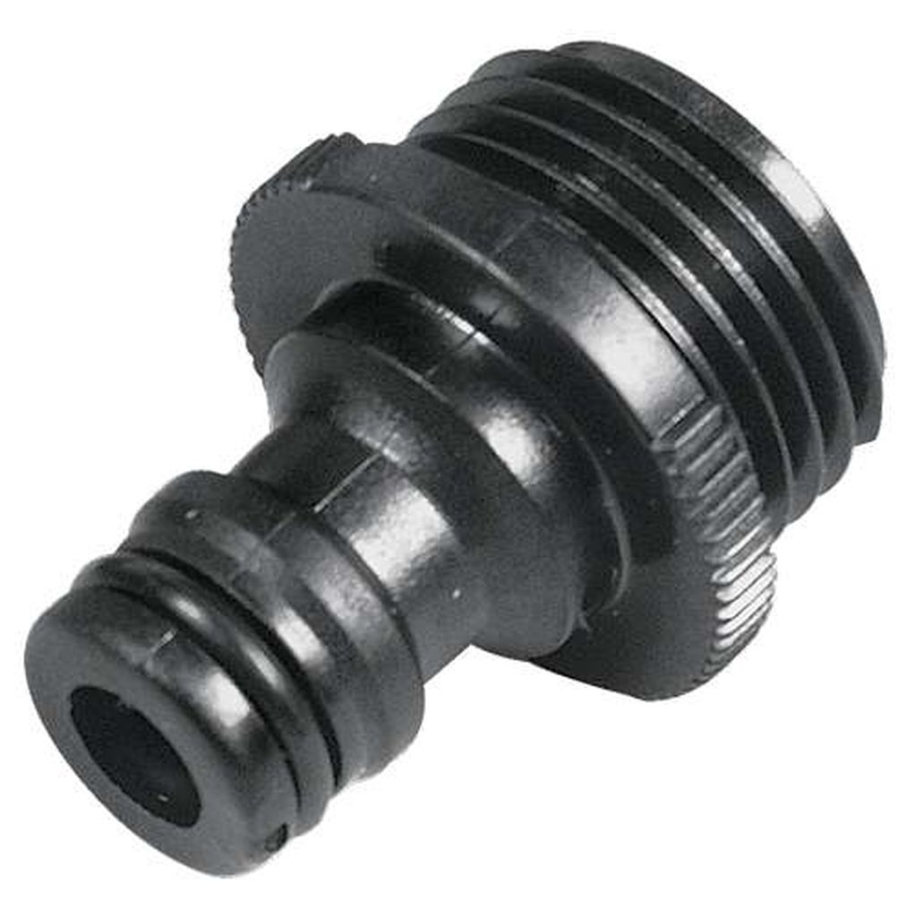 Conector 3/4' rápido macho de ABS, sistema click, Truper CLICK-M, 12726