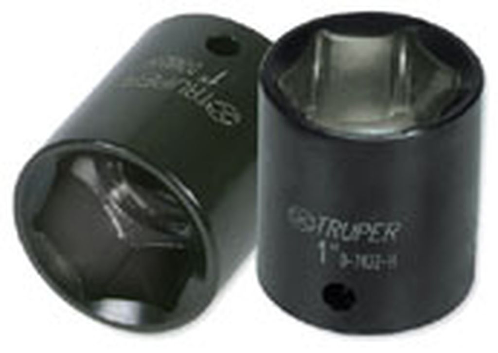 Dado de impacto de 1-1/16', 6 puntas, cuadro 1/2', Truper D-7434-H, 13397