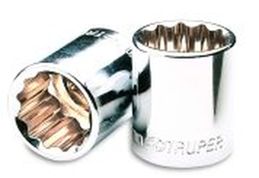 Dado de 19 mm, 12 puntas, cuadro 3/8', Truper D-3819-M, 13639