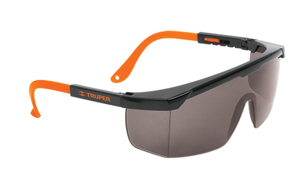 Lentes de seguridad ajustables grises, Truper Classic LEN-2000N, 14213