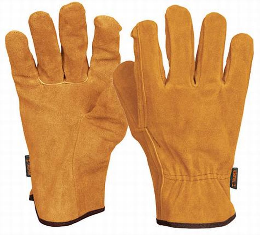 Guantes de carnaza, usos generales, grandes, Truper GU-241, 14240