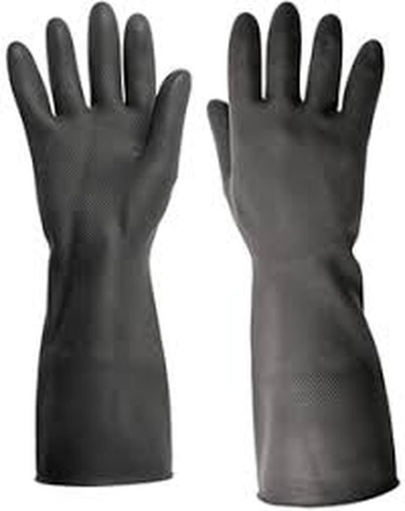Guantes de neopreno p/manejo de químicos, grandes, Truper GU-813, 14271