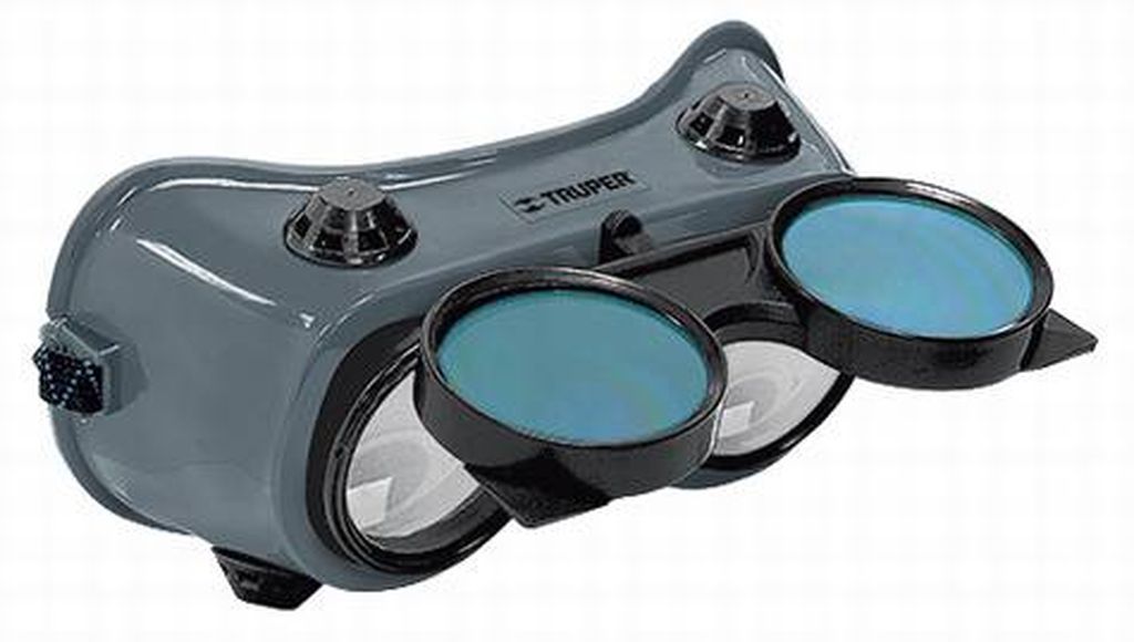 Gafas para soldar con 4 válvulas de ventilación, Truper GASO, 14282