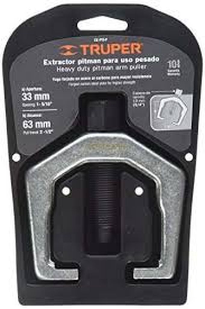 Extractor Pitman, alcance 63 mm, uso pesado, Truper EX-PIT-P, 14514