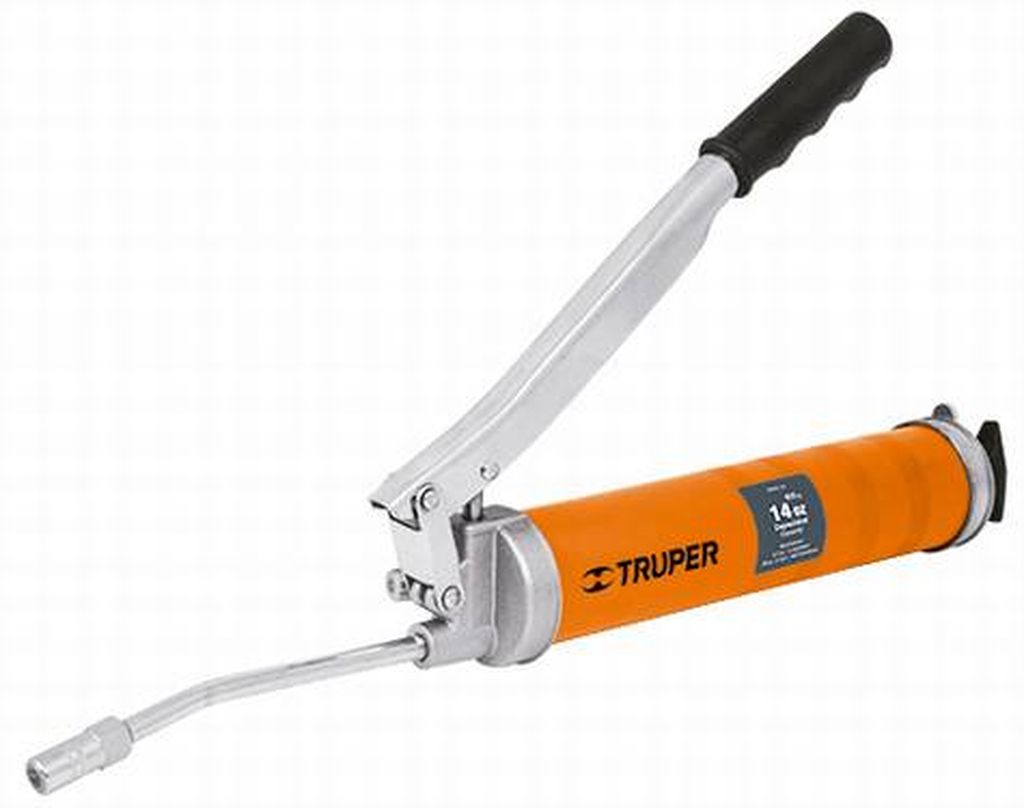 Inyectora de grasa 14 oz, 8000 PSI con grip antiderrapante GRAS-14, 14860