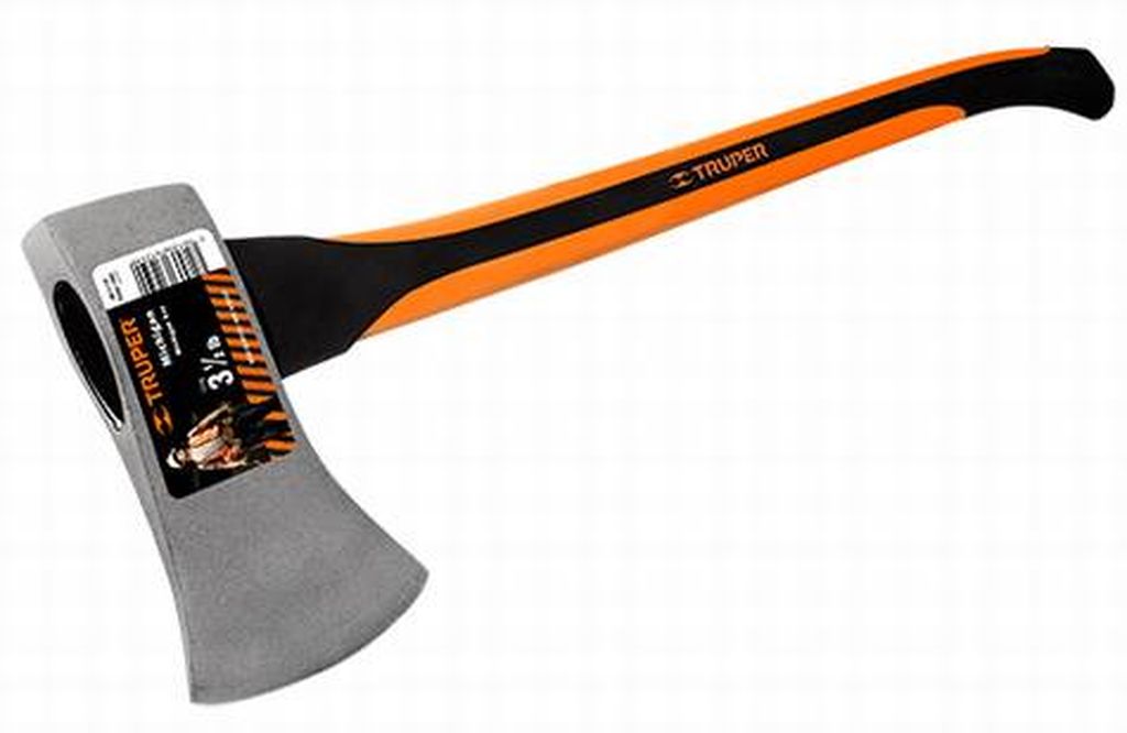 Hacha Michigan 3-1/2 lb, mango fibra de vidrio 34', Truper HM-3-1/2F, 14962