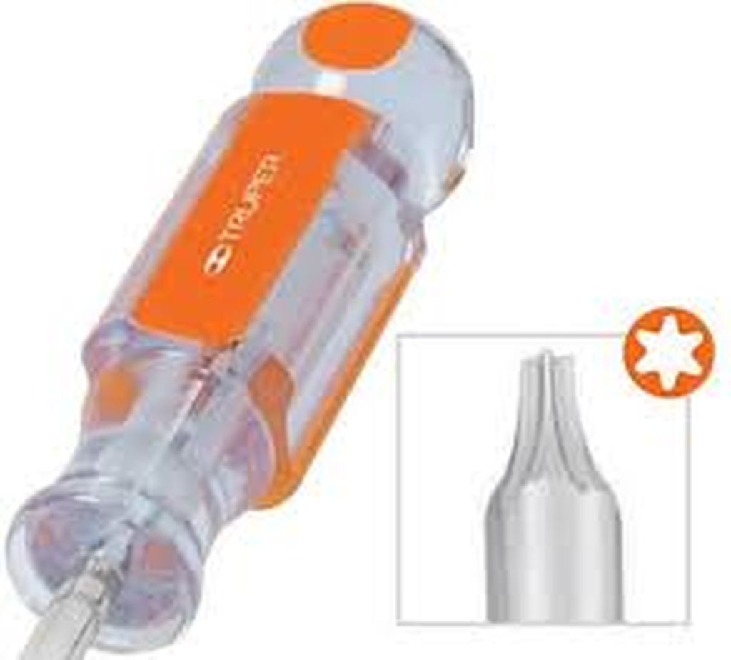 Desarmador punta Torx T 27 mango de acetato, Truper DT-27, 15105
