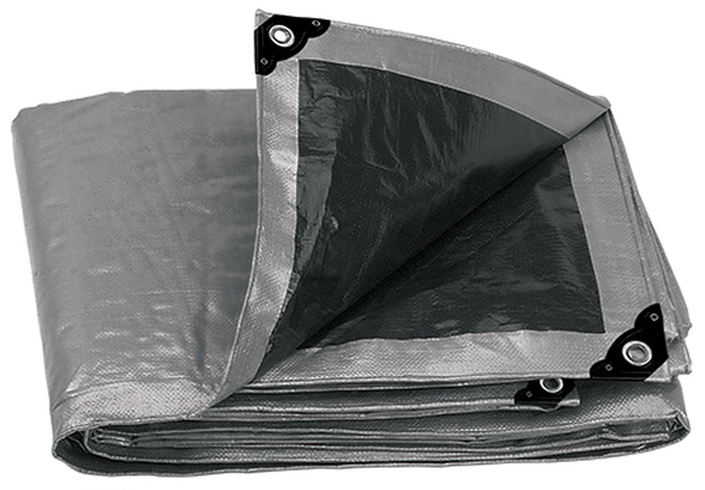 Lona gris reforzada 2 x 3 m, Truper LT-23, 15361