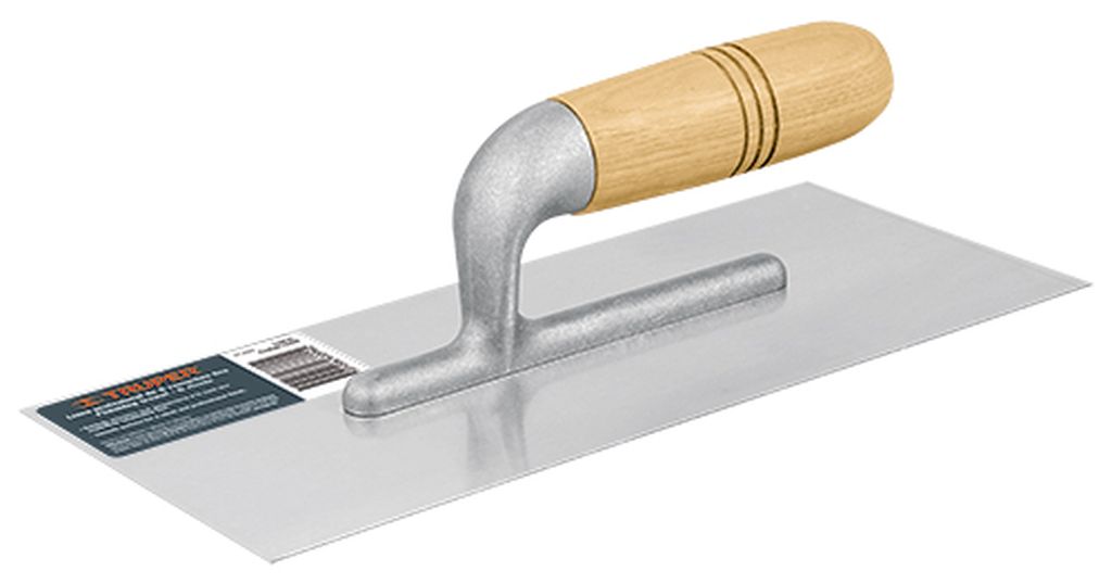 Llana canto recto 11', 6 remaches, mango de madera, Truper LLM-6L, 15406
