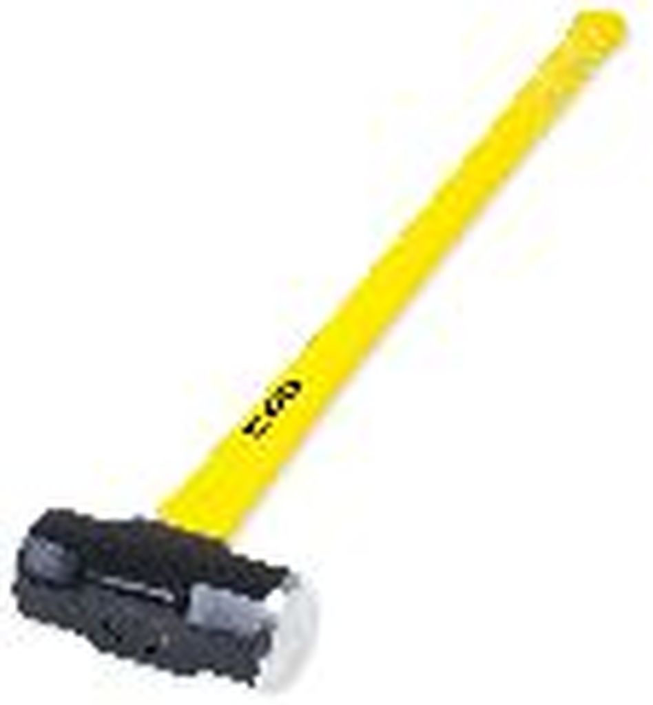 Marro octagonal 12 lb, mango fibra de vidrio 36', Truper MD-12F, 16542