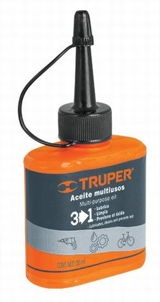 Aceite multiusos, 30ml (1oz), Truper A-31-30, 16711