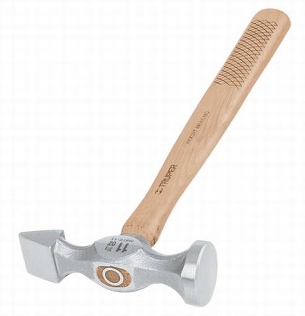Martillo desabollador 11 oz tipo cincel, mango 12', Truper MATE-11, 16870