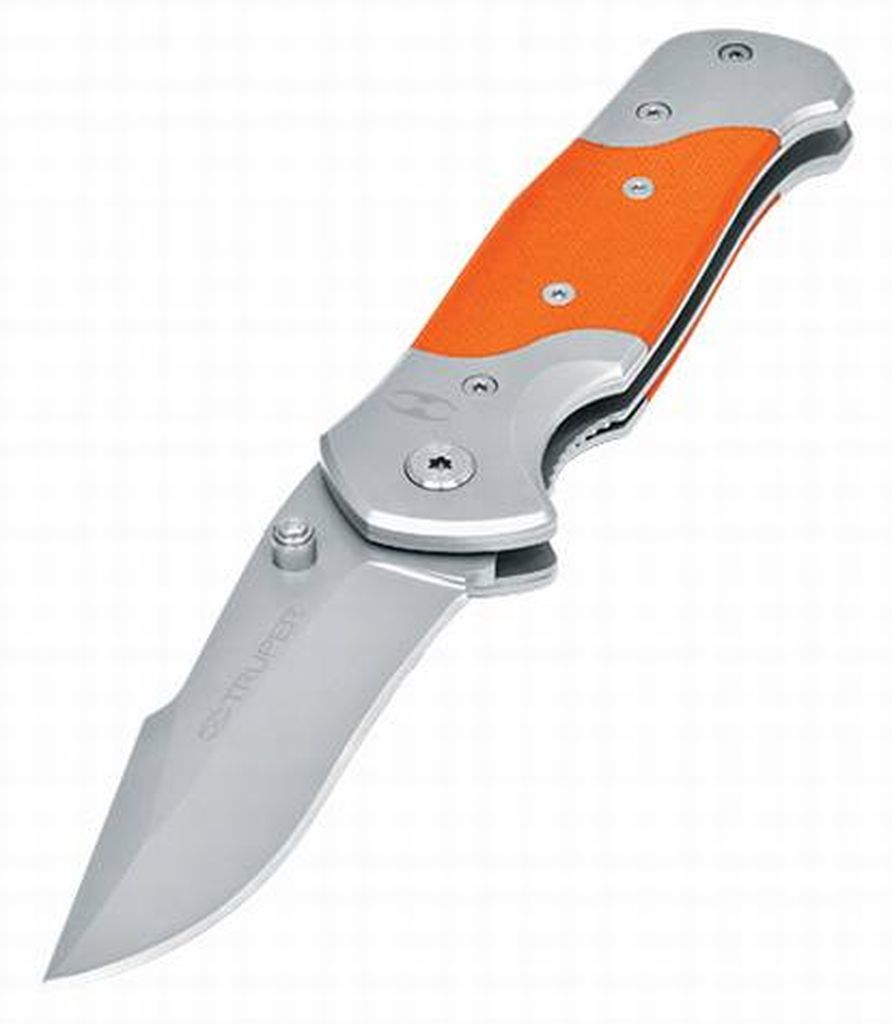 Navaja abatible 4-1/2' mango de madera, Truper NV-4, 16981