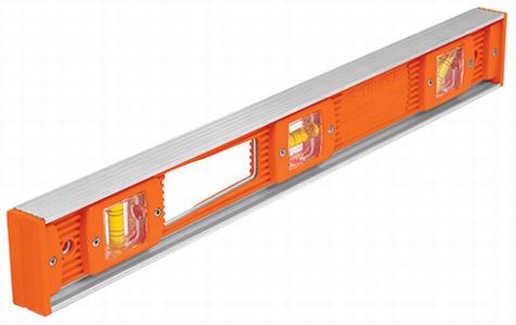 Nivel de 18' cuerpo de aluminio con protección de ABS NP-18, 17034