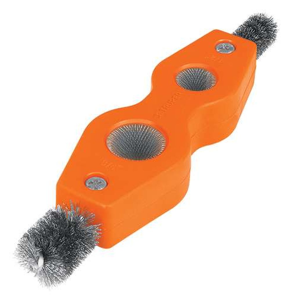 Cepillo limpiador de terminales de baterías, 4 en 1, Truper CEAL-4, 17110