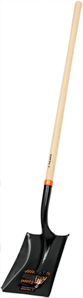 Pala cuadrada T-2000, mango largo 45', Truper PCL-P, 17176