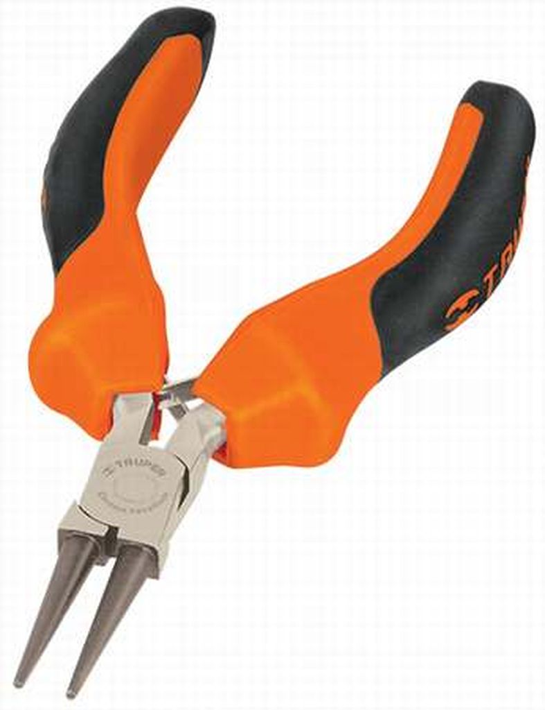 Mini pinza de punta redonda 5' mango Comfort Grip, Truper PM-PR4, 17370