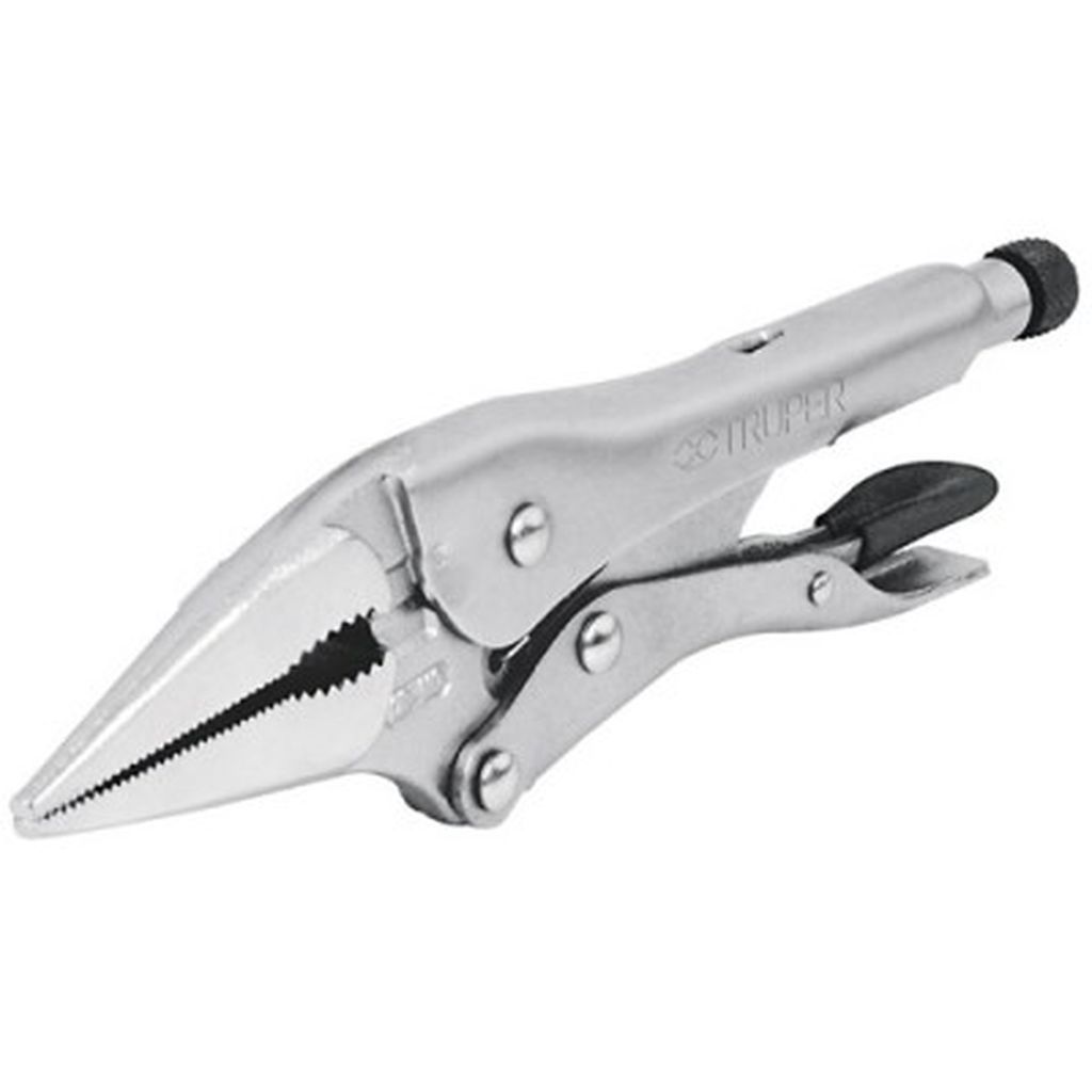 Pinza de presión 6', punta larga, Truper PPT-6PL, 17432
