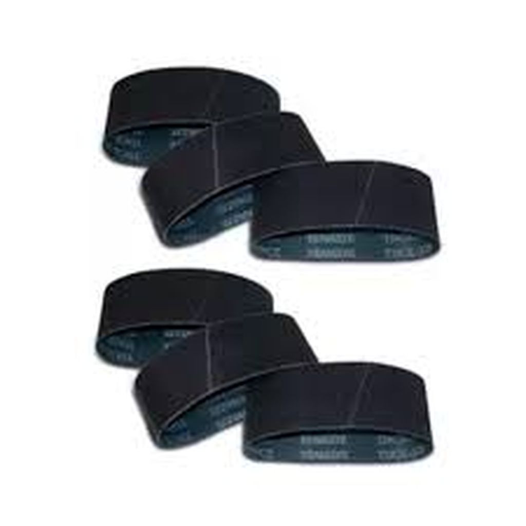 1 banda de lija 3 x 21' p/vidrio grano 80 en paquete de 5 BALI-380V, 17768