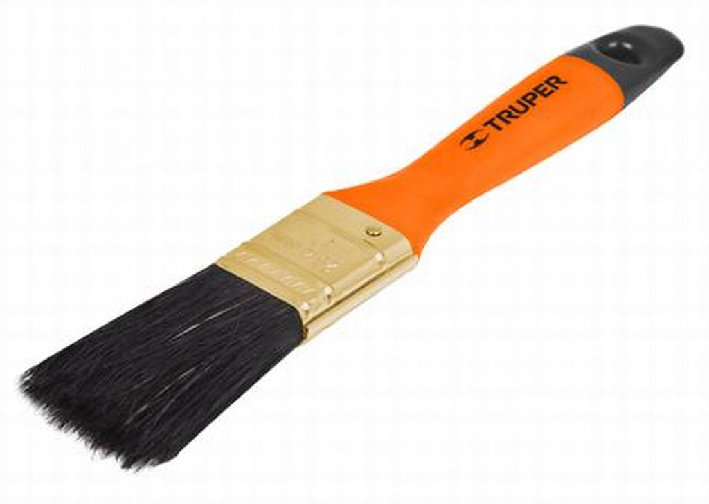 Brocha profesional de 1/2' mango de plástico, Truper Expert BRT-1/2X, 17849