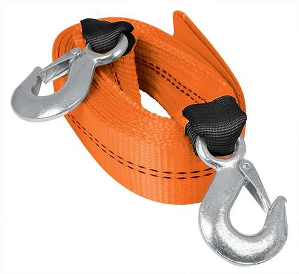 Correa para remolque con ganchos 2' x 5.8 m, Truper CREM-2X58C, 18344