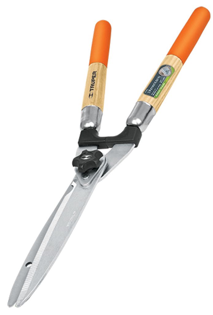 Tijera para poda 58 cm filo dentado mangos de madera c/grip TE-19S, 18389