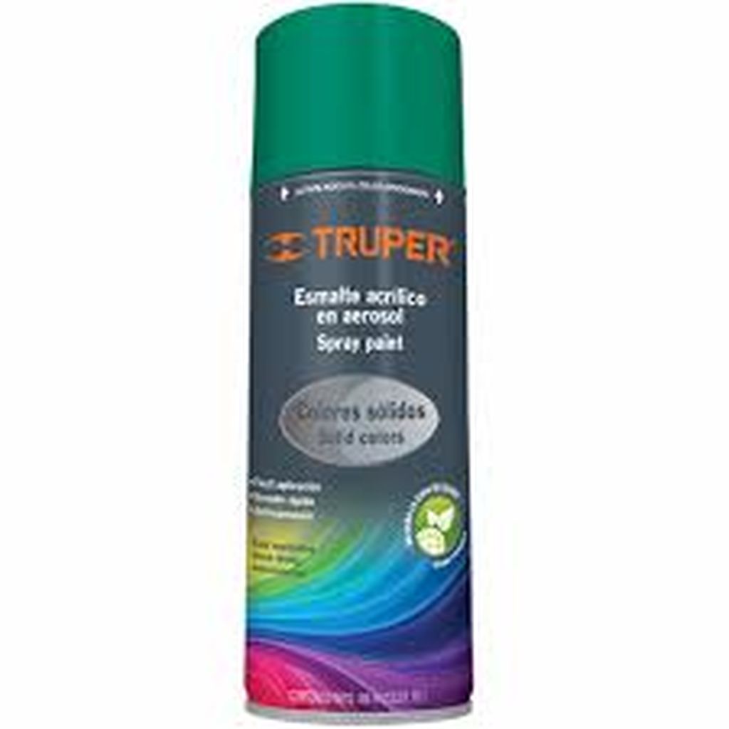 Pintura en aerosol, verde hoja, bote esbelto, 400 ml PA-VH, 19047