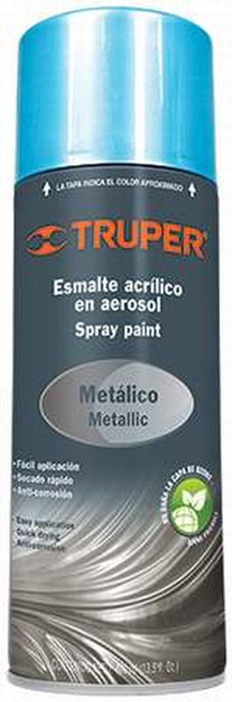 Pintura en aerosol, azul metálico, bote esbelto, 400 ml PAM-AZ, 19060