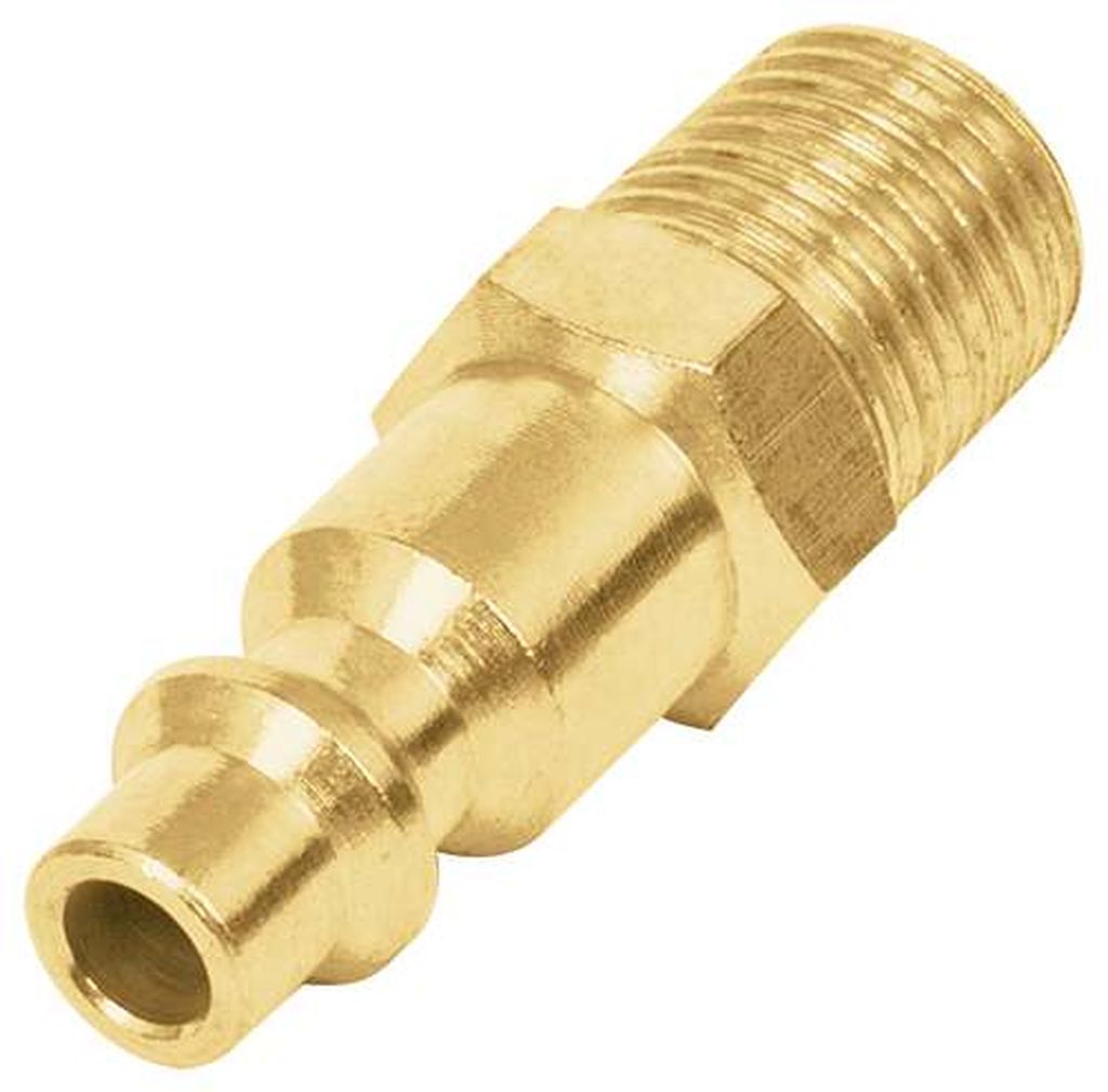 Conector rápido de latón, tipo M, cuerda 1/4' NPT, macho CORAL-MA-1/4, 19083