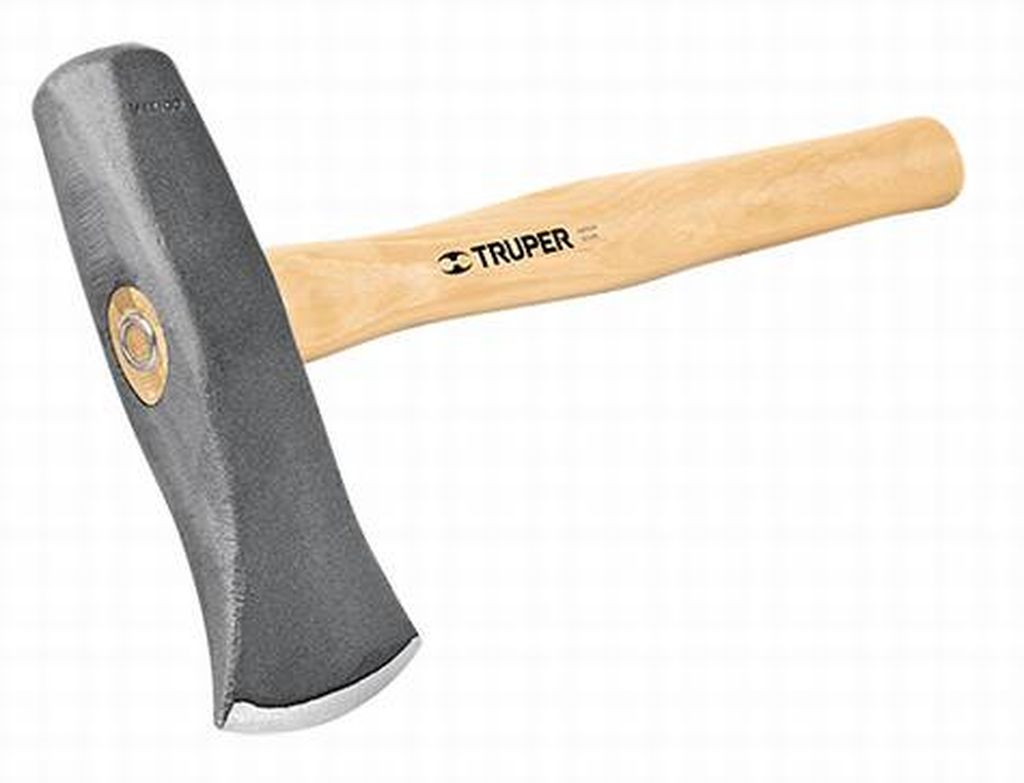 Hacha para rajar madera 3 lb, mango hickory 16', Truper TJ-3H, 19796