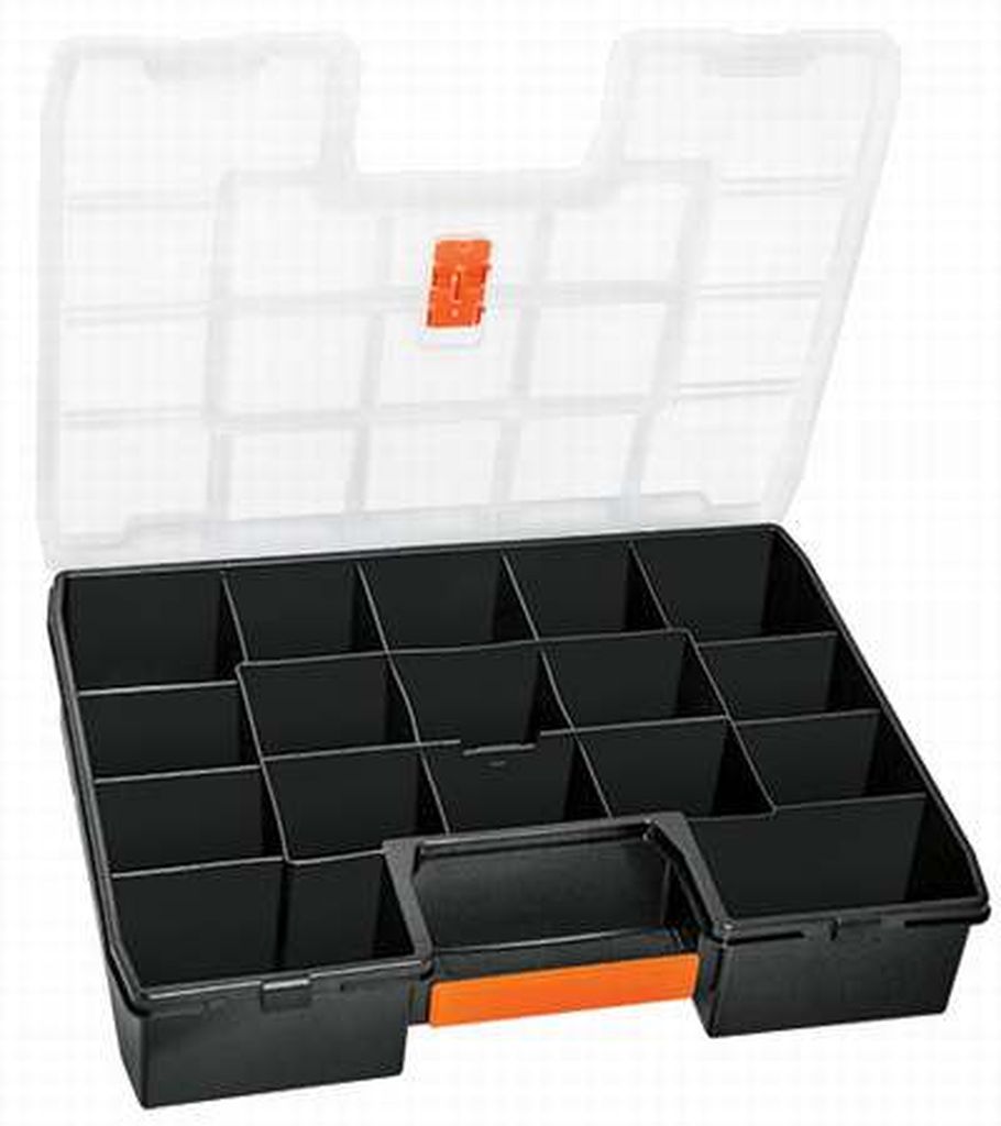 Organizador 17' reforzado con 17 compartimentos, Truper ORG-17X, 19939