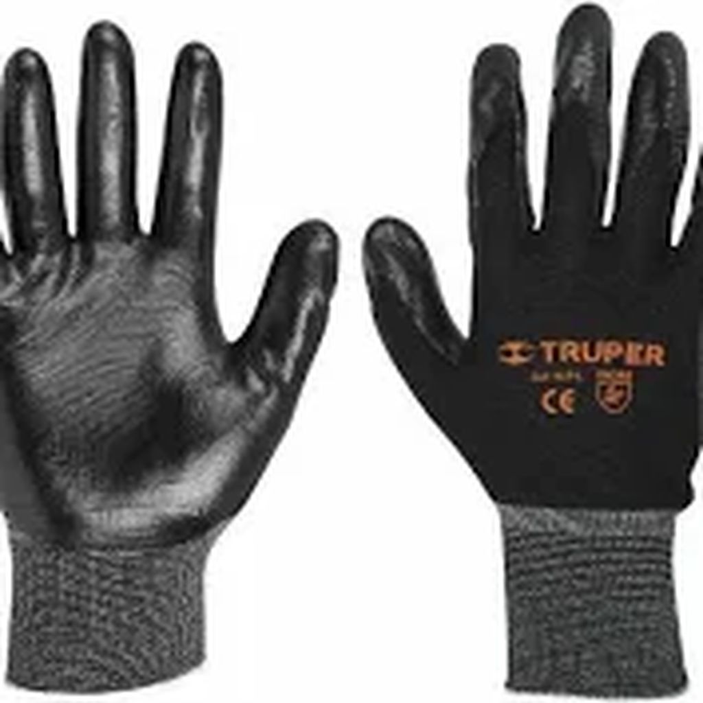 Guantes de nylon recubiertos de nitrilo, G, Pretul GU-123P, 20028