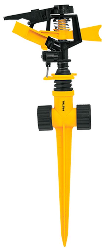 Aspersor plástico dos vías, estaca de 14 cm, Pretul ASPRO-11X, 20060