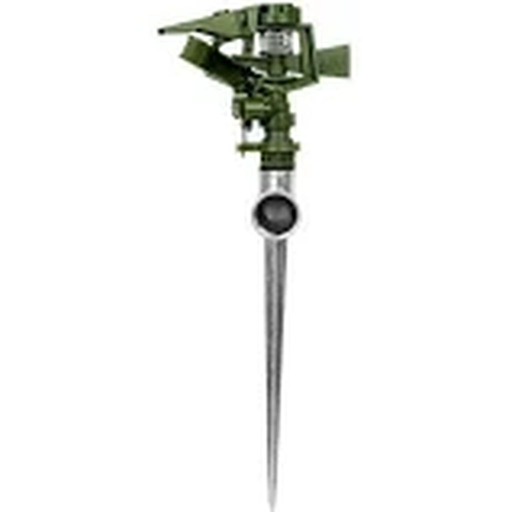 Aspersor verde, plástico, estaca de 11', Pretul ASVE-11, 20071