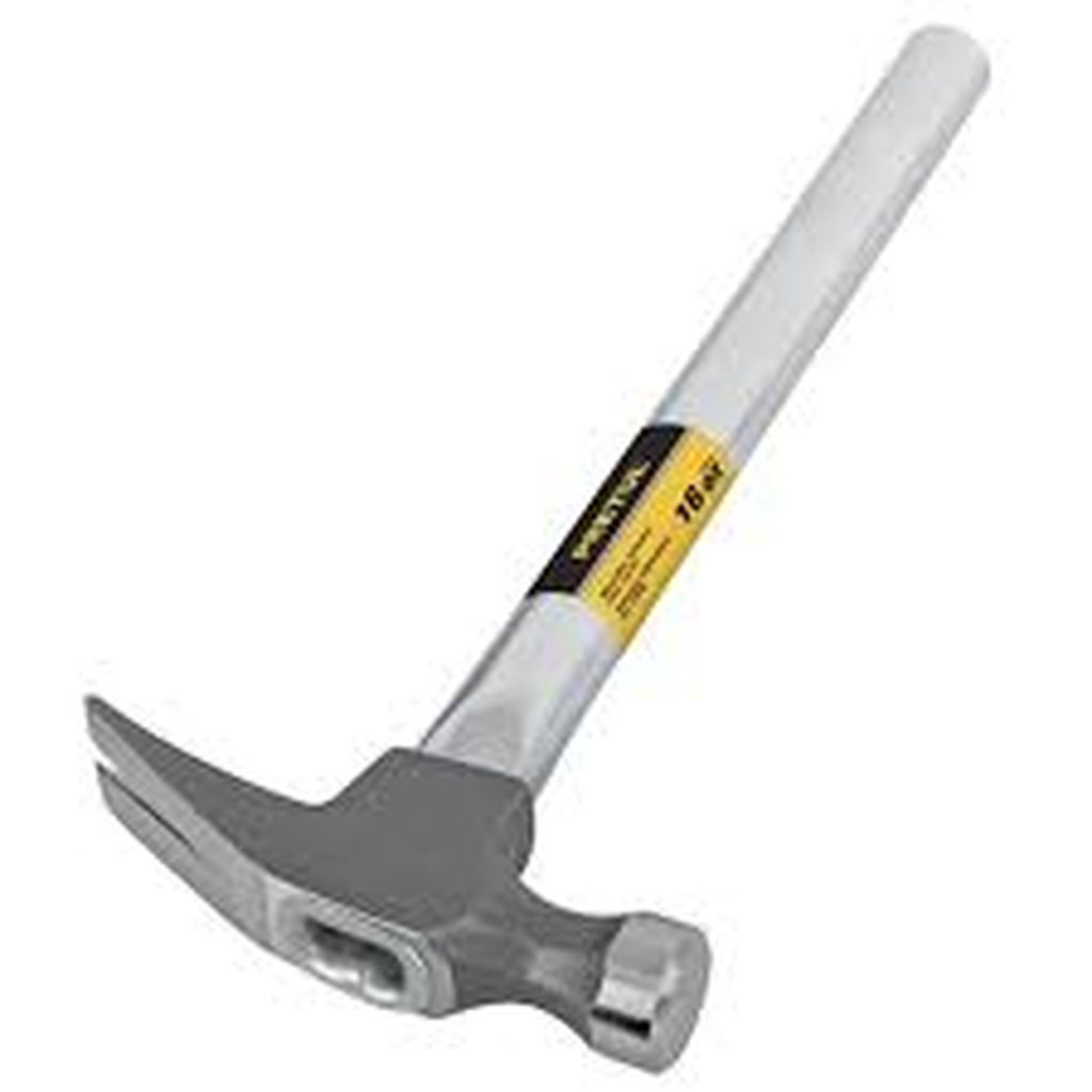 Martillo uña curva 16 oz, mango tubular, Pretul MT-16P, 20595