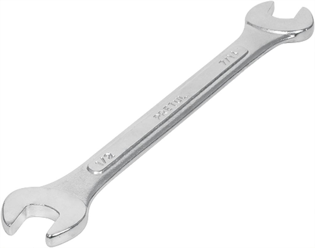 Llave española, 7/16 x 1/2' x 172 mm de largo, Pretul LL-3025P, 21953