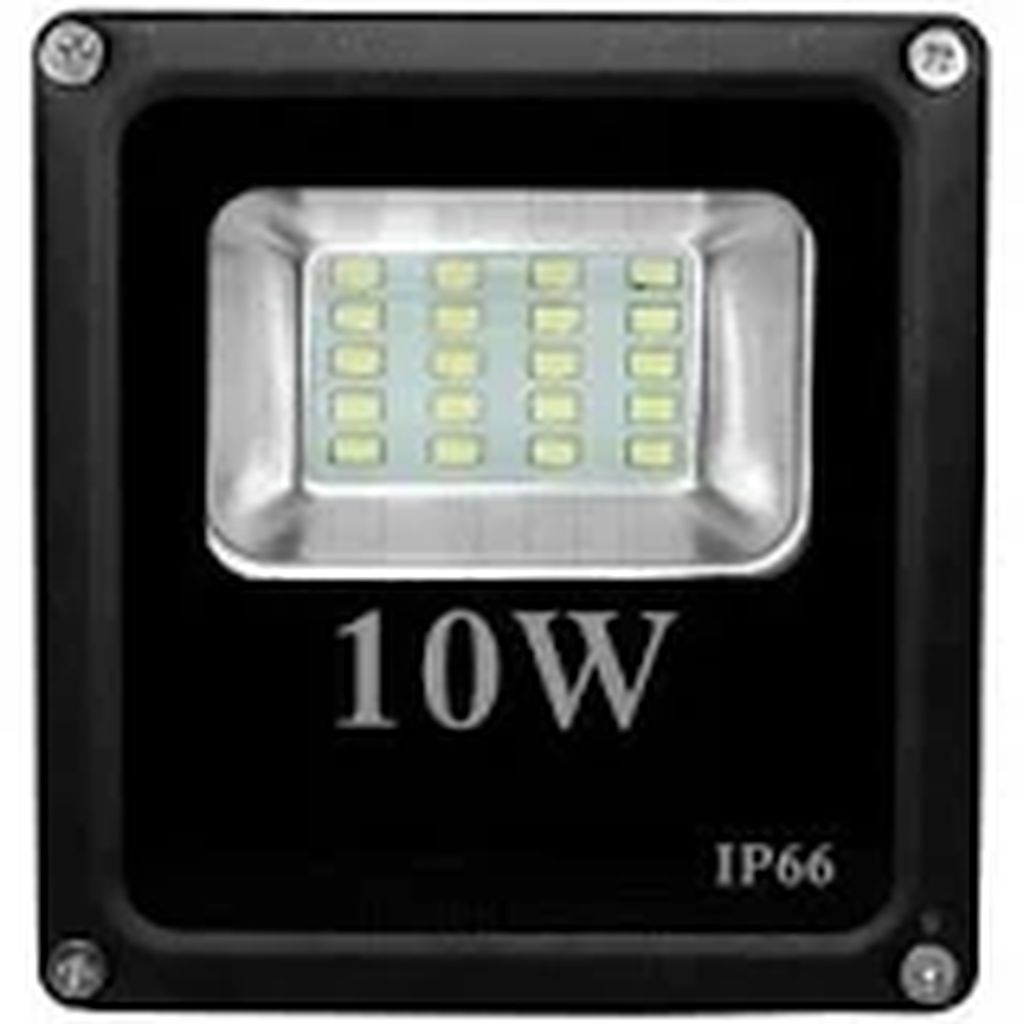 Reflector ultra delgado LED 10 W luz de día, Volteck Basic REF-400L, 22040