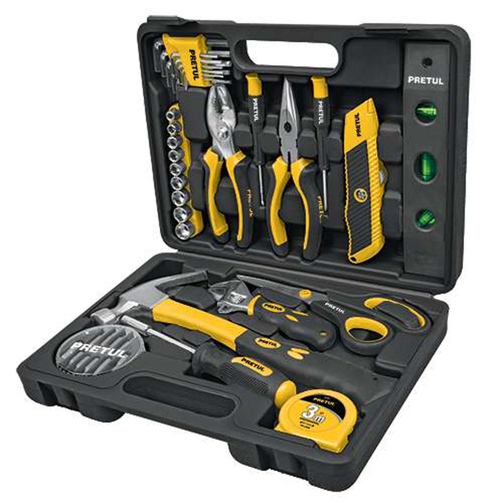 Juego de 42 herramientas Comfort Grip, Pretul SET-42, 22101