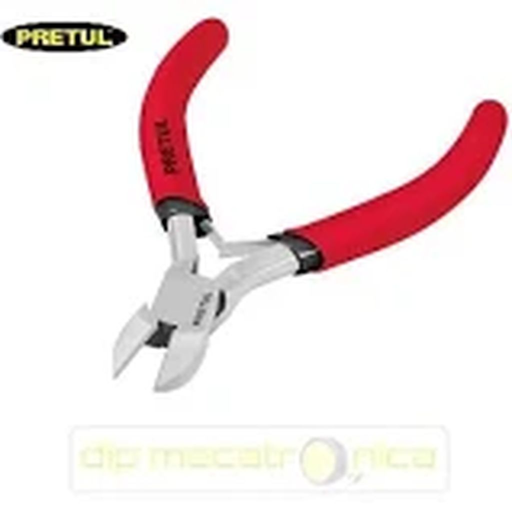 Pinza para electricista 7' mango de vinil, Pretul PEL-7P, 22603