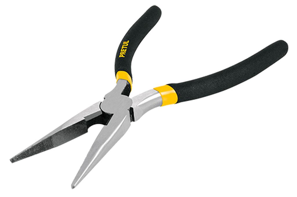 Pinza de punta y corte 8' mango de vinil, Pretul PPC-8P, 22627