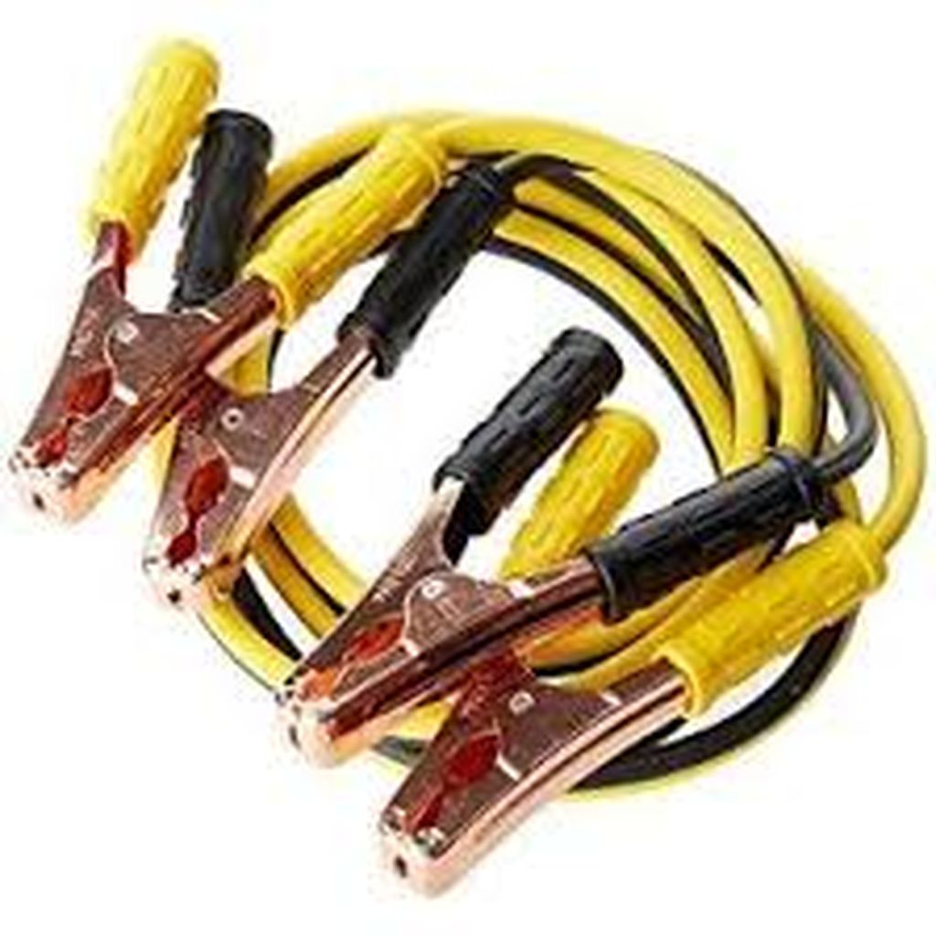 Cables pasa corriente 2.5m, 125 A, 10 AWG, con funda, Pretul CAP-2510P, 22808
