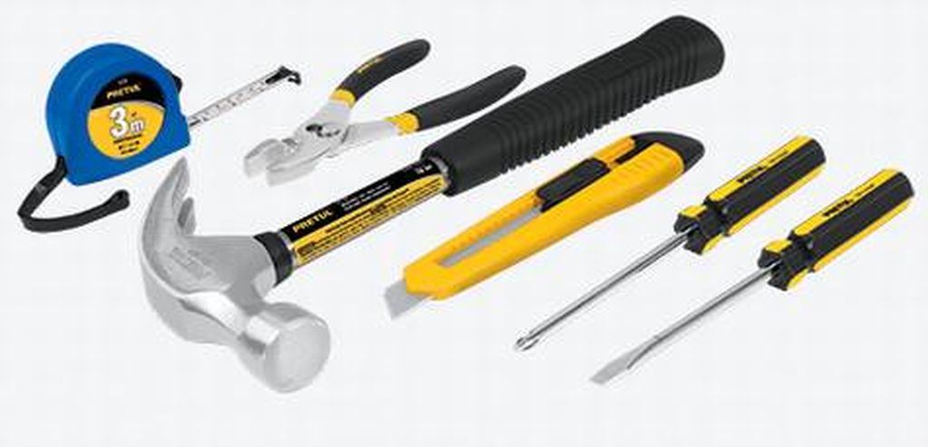 Juego de 6 herramientas caseras, Pretul JGO-CAS6, 22972